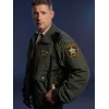 Matt Lauria Sheriff Country Green Jacket
