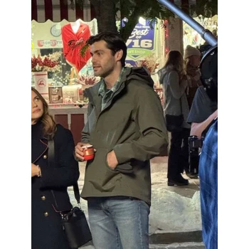Matthew Daddario A Bills Love Story 2025 Green Hooded Jacket