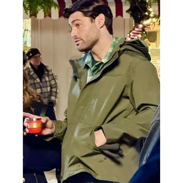 Matthew Daddario A Bills Love Story 2025 Green Hooded Jacket