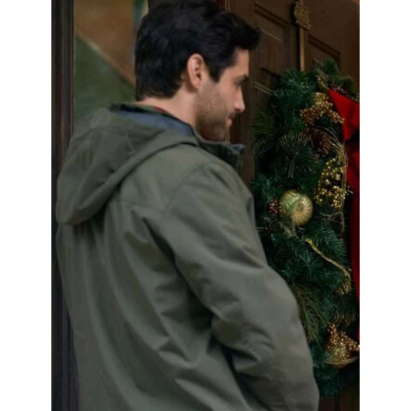 Matthew Daddario A Bills Love Story 2025 Green Hooded Jacket
