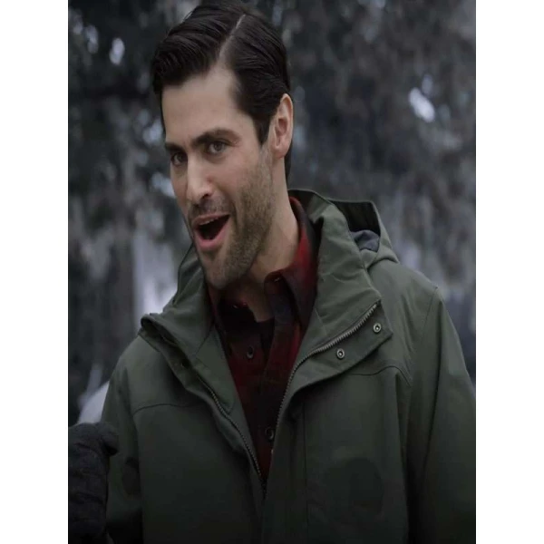 Matthew Daddario A Bills Love Story 2025 Green Hooded Jacket