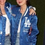 Maude Apatow World Series LA Dodgers Blue Jacket