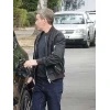 Max Beesley Hijack Bomber Leather Jacket
