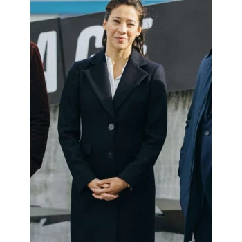 Mayko Nguyen Hudson and Rex Black Wool Coat