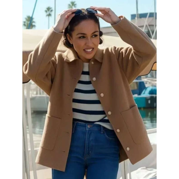 Meghan Markle With Love Meghan S02 Brown Jacket