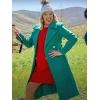 Melissa Peterman Finding Mr. Christmas Wool Coat