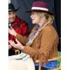 Melissa Peterson Finding Mr. Christmas S02 Fringe Jacket