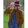 Melissa Peterson Finding Mr. Christmas S02 Fringe Jacket