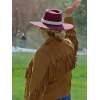 Melissa Peterson Finding Mr. Christmas S02 Fringe Jacket