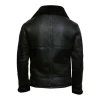 Men Black Aviator Jacket
