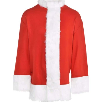 Men Red Santa Costume Jacket