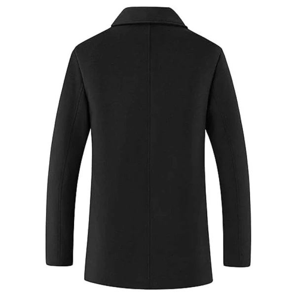 Men’s Single Breasted Peacoat