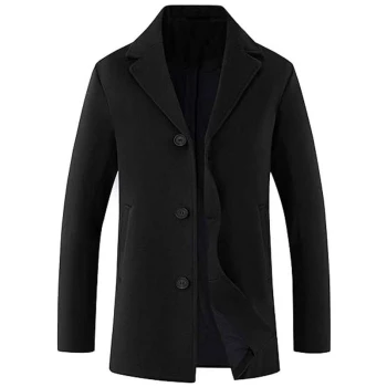 Men’s Single Breasted Peacoat