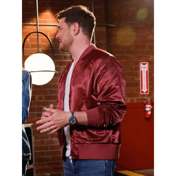 Michael Buble The Voice S28 Bomber Jacket