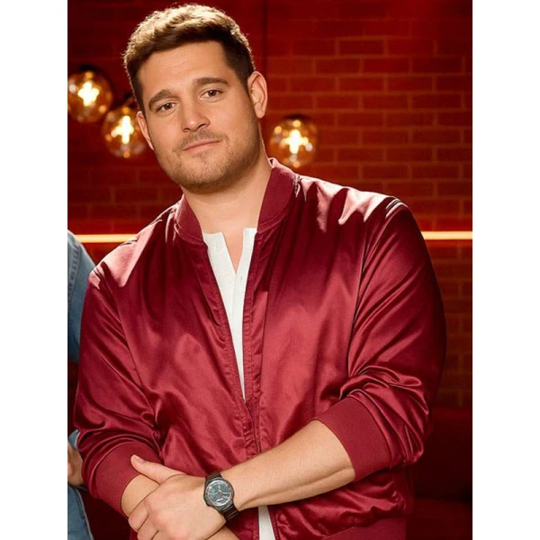Michael Buble The Voice S28 Bomber Jacket