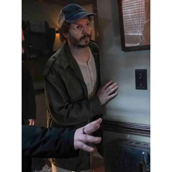 Michael Cera The Running Man 2025 Green Jacket