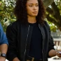 Michelle Mackey NCIS Sydney Black Bomber Jacket