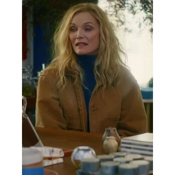 Michelle Pfeiffer Oh What Fun Brown Jacket