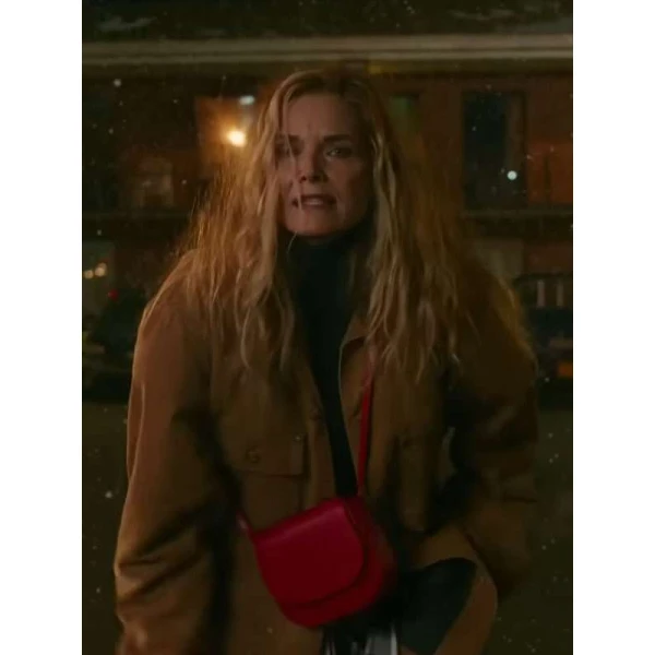 Michelle Pfeiffer Oh What Fun Brown Jacket