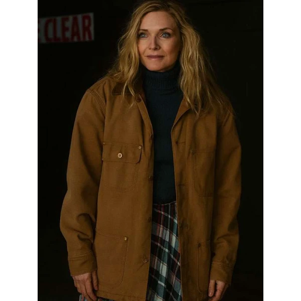Michelle Pfeiffer Oh What Fun Brown Jacket