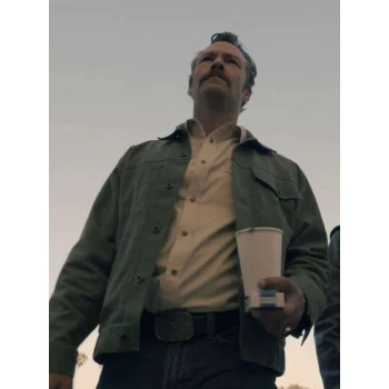 Mike Franks NCIS Origins Green Cotton Jacket