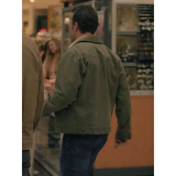 Mike Franks NCIS Origins Green Cotton Jacket