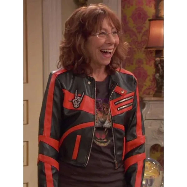Mindy Sterling Ravens Home Leather Jacket