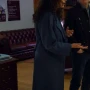 Minnie Driver Run Away Trench Wool Coat