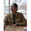 Miranda Rae Mayo Chicago Fire 2025 Suede Bomber Jacket