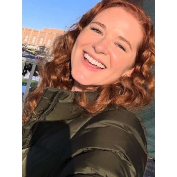 Mistletoe Murders 2025 Sarah Drew Puffer Jacket