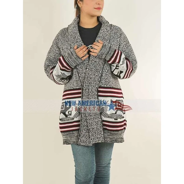 Monica Dutton Grey Cardigan