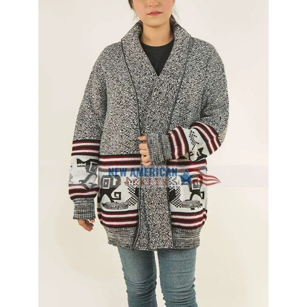 Monica Dutton Grey Cardigan