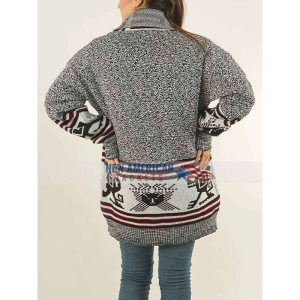 Monica Dutton Grey Cardigan