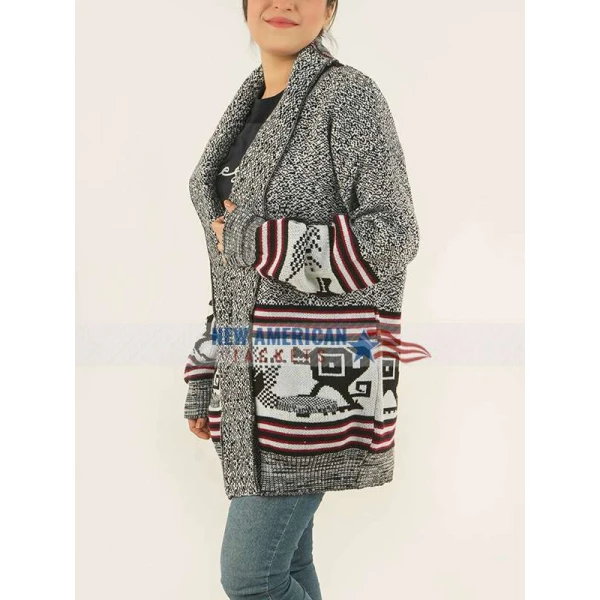 Monica Dutton Grey Cardigan