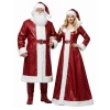 Mr and Mrs Santa Claus Leather Costume