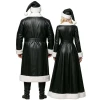 Mr and Mrs Santa Claus Leather Costume