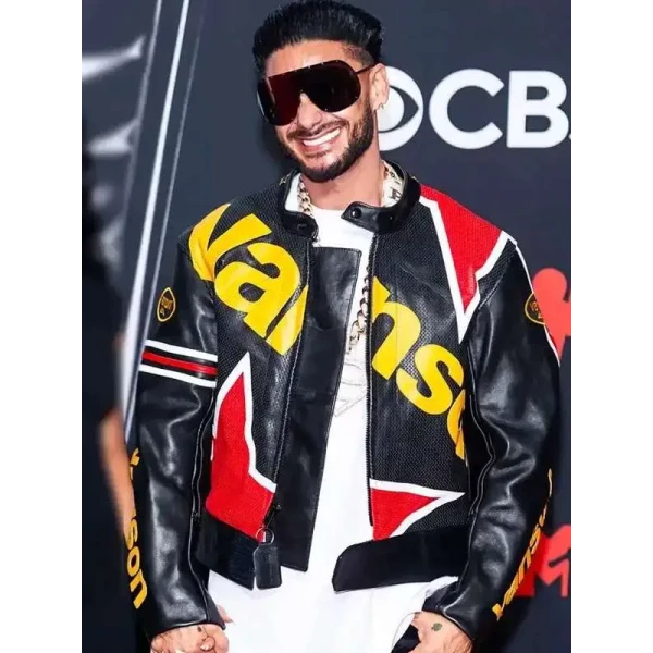 MTV Music Awards Pauly D Leather Jacket