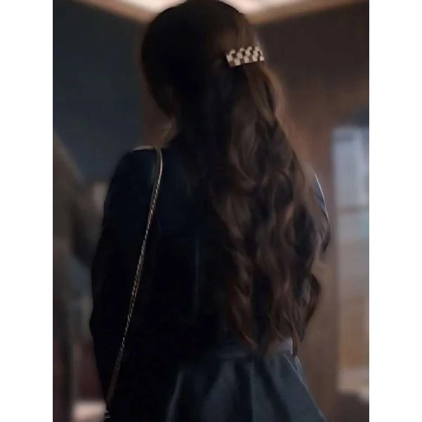 Murder in a Small Town Kristin Kreuk Black Jacket