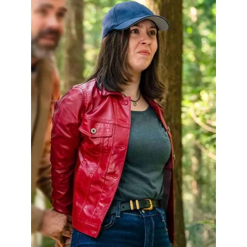 Murder in a Small Town S02 Katherine Evans Red Jacket