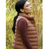 Women’s Brown Fashion Vest Worn by Jackie Howard in Walter Boys