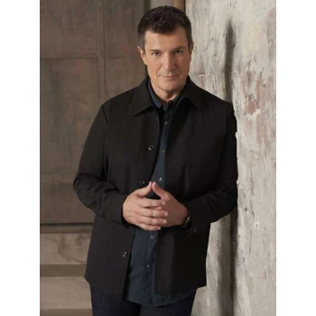 Nathan Fillion The Rookie Black Jacket