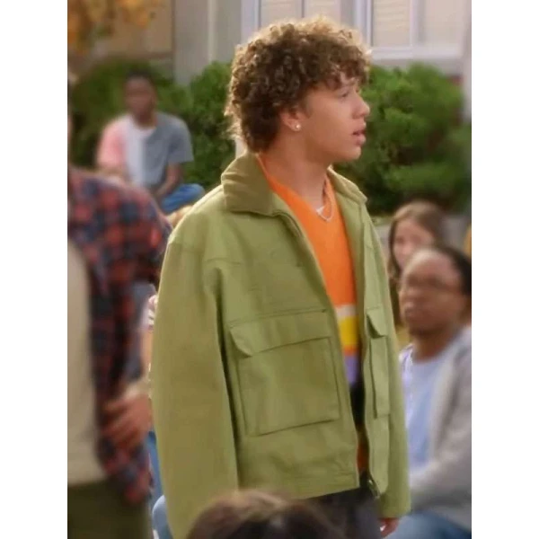 Nathaniel Buescher Electric Bloom Green Jacket