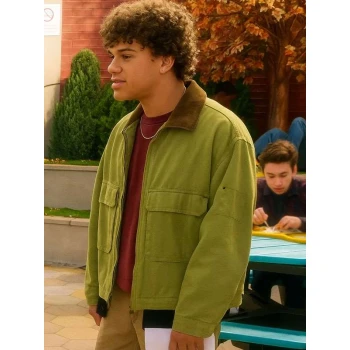 Nathaniel Buescher Electric Bloom Green Jacket