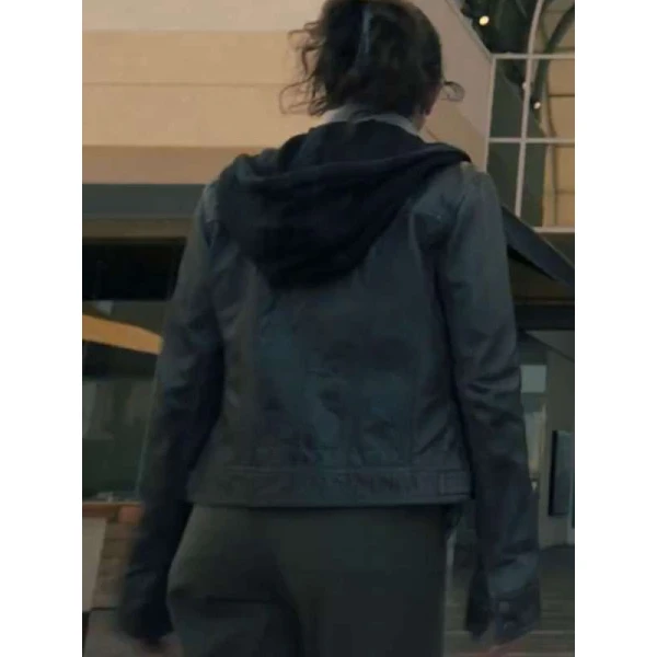 NCIS Origins Mariel Molino Black Leather Jacket