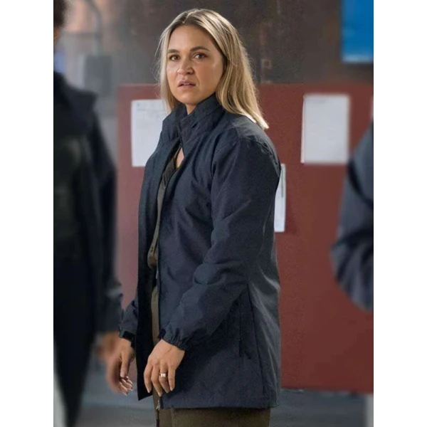 NCIS Sydney S02 Evie Cooper Grey Jacket