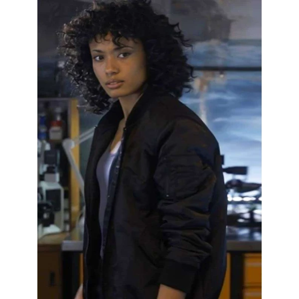 NCIS Sydney S02 Michelle Mackey Black Jacket