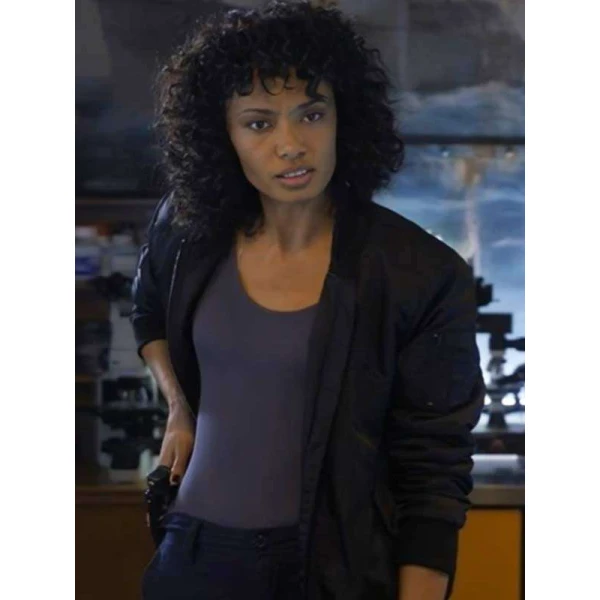 NCIS Sydney S02 Michelle Mackey Black Jacket