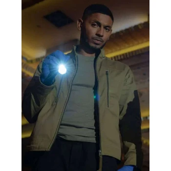 NCIS Sydney Sean Sagar Green Jacket