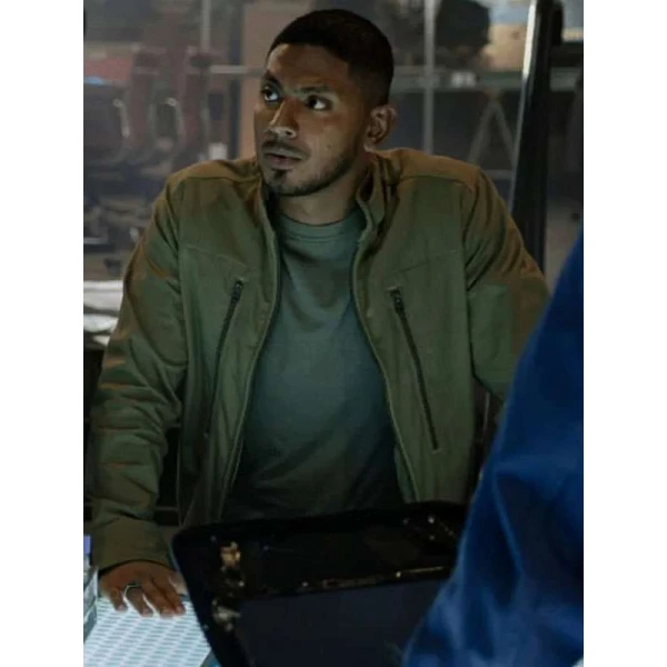 NCIS Sydney Sean Sagar Green Jacket