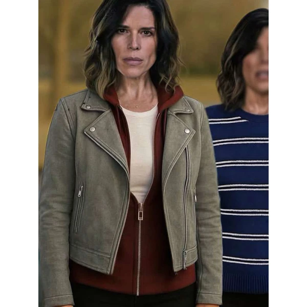 Neve Campbell Scream 7 Suede Leather Jacket